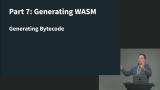 Generating Web Assembly (WASM)