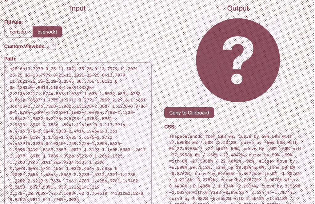 Post Thumbnail for SVG to shape()