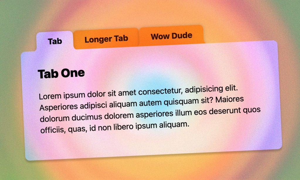 Post Thumbnail for Modern CSS Round-Out Tabs