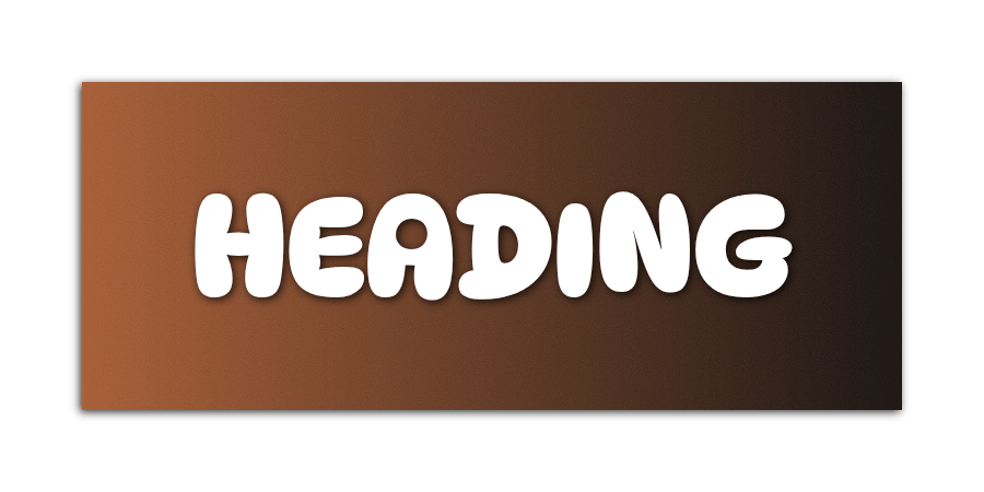 Previous card with a gradient, text and box-shadow, except now the gradient is grain, which fixes the banding issue.