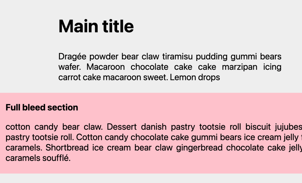 Post Thumbnail for Full-Bleed Layout with Modern CSS